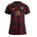 Camisa de Futebol Alemanha Leroy Sane #19 Equipamento Secundário Mulheres Mundo 2022 Manga Curta